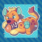 Hyena Plush - June by NeonSlushie