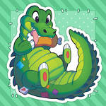 Gator Plush - July by NeonSlushie
