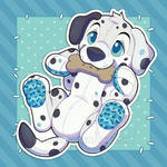 Puppy Plush - August by NeonSlushie