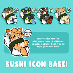P2U Sushi Icon Base