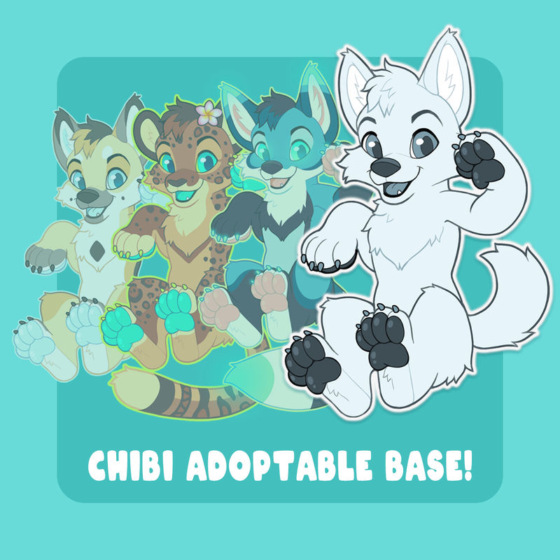 P2U Chibi Adoptable Base by NeonSlushie on DeviantArt
