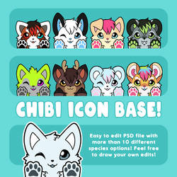 P2U Chibi Icon Base