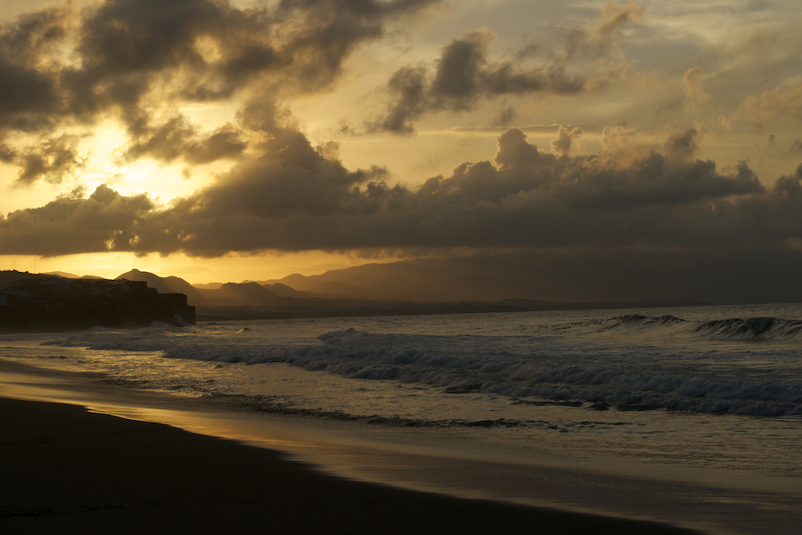 Sunset Ribeira Grande Beach 12