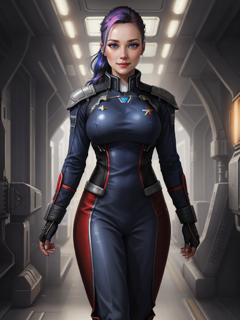 Mass Effect - Alliance Uniform - Red Edition by Kaleidia on DeviantArt