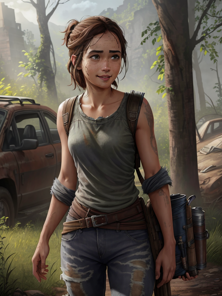 TLOU2 - Ellie (Seattle) by Crazy31139 on DeviantArt