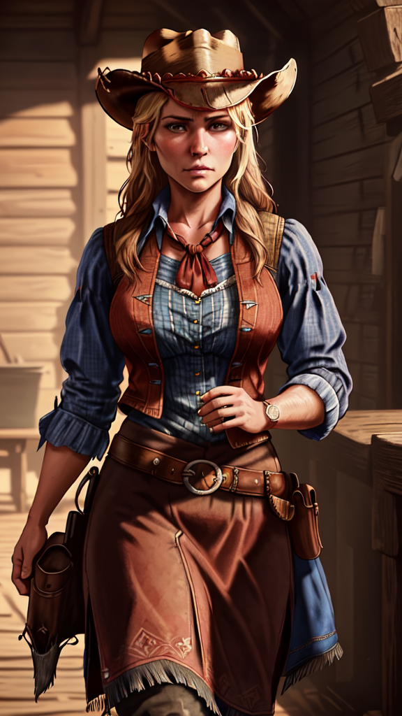 Confira a versão feminina do Arthur Morgan de Red Dead Redemption