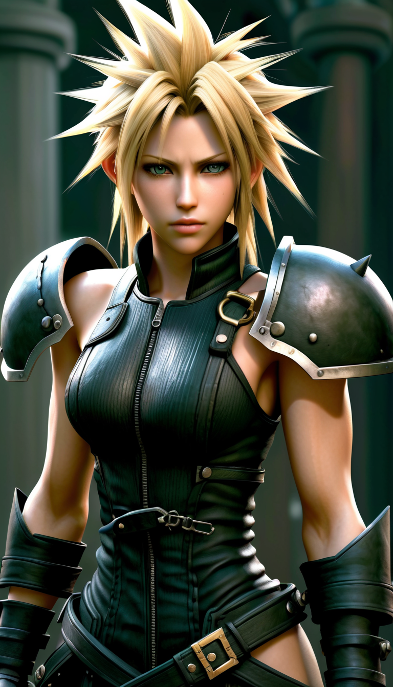 Cloud Strife (Final Fantasy VII) by Kaleidia on DeviantArt