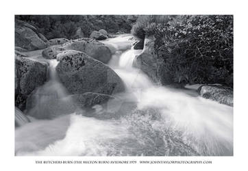 The Butchers Burn, Aviemore, Speyside, Scotland.