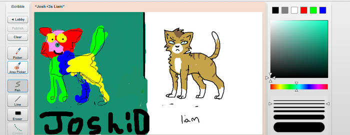 iScribble with Josh 1