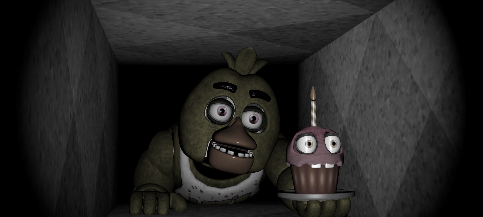 Chica in the vents (FNaF 1)