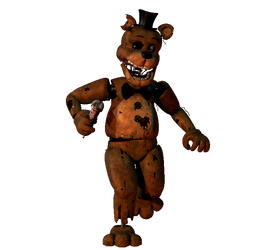 Stylized Withered Freddy Walk Cycle