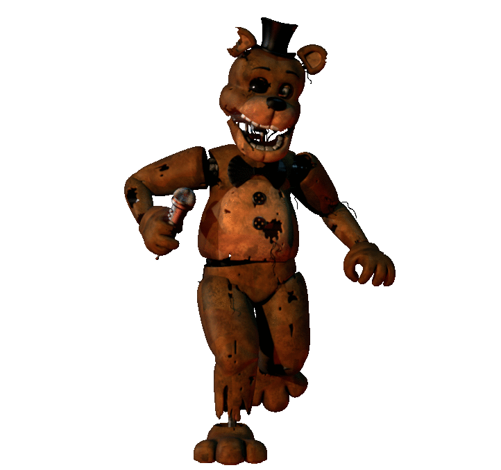 Stylized Withered Freddy by e74444444444 on DeviantArt