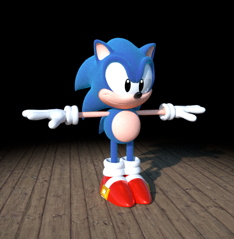 Probably my favorite Classic sonic render. by JaysonJeanChannel on  DeviantArt