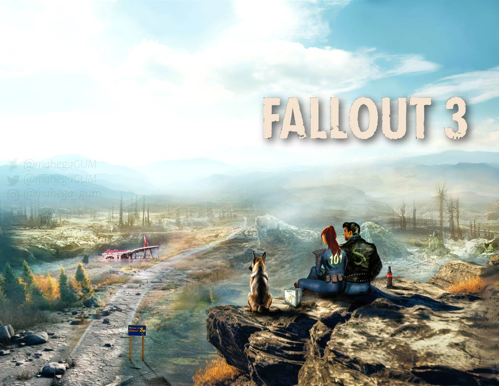 Fallout 3 Deviantart Fallout 3 - Across the Country (BUTCH x LAURA) by mahegaGUM on DeviantArt