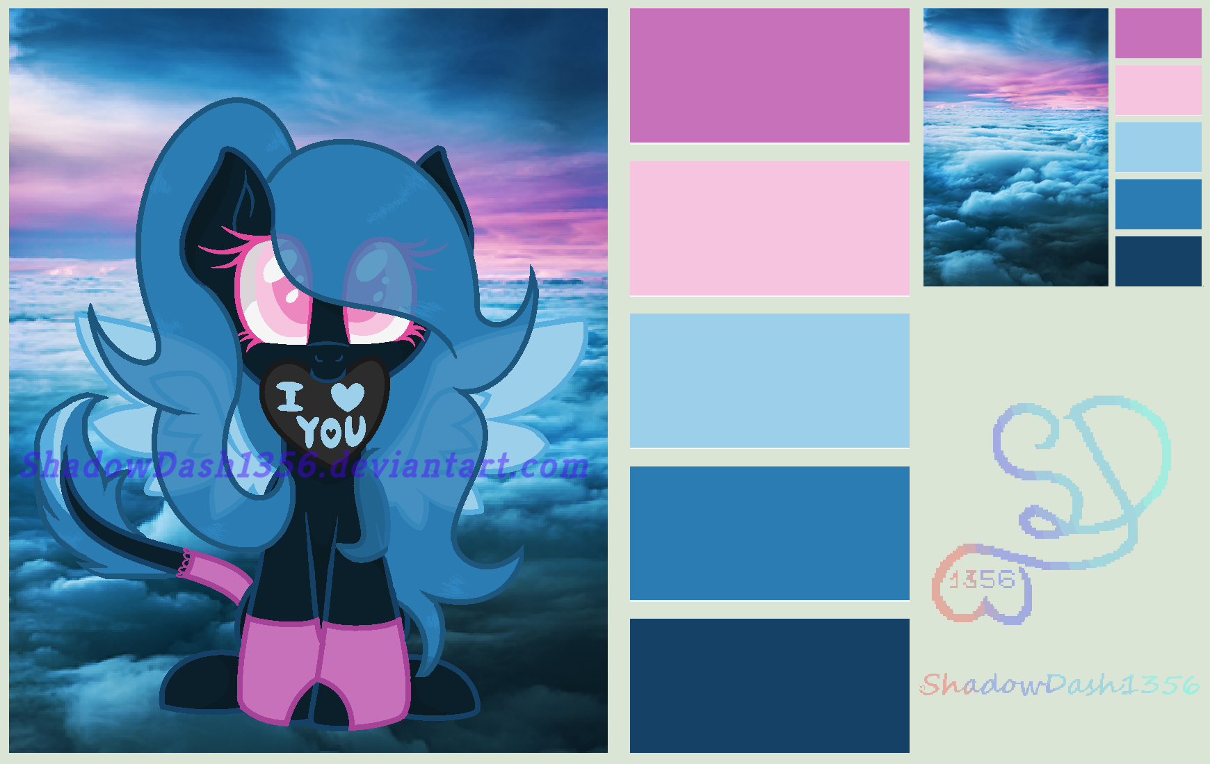 CLOSED|MLP Blue Sky Palette Auction