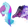 .: Rexi's galaxy wings :. [YCH]