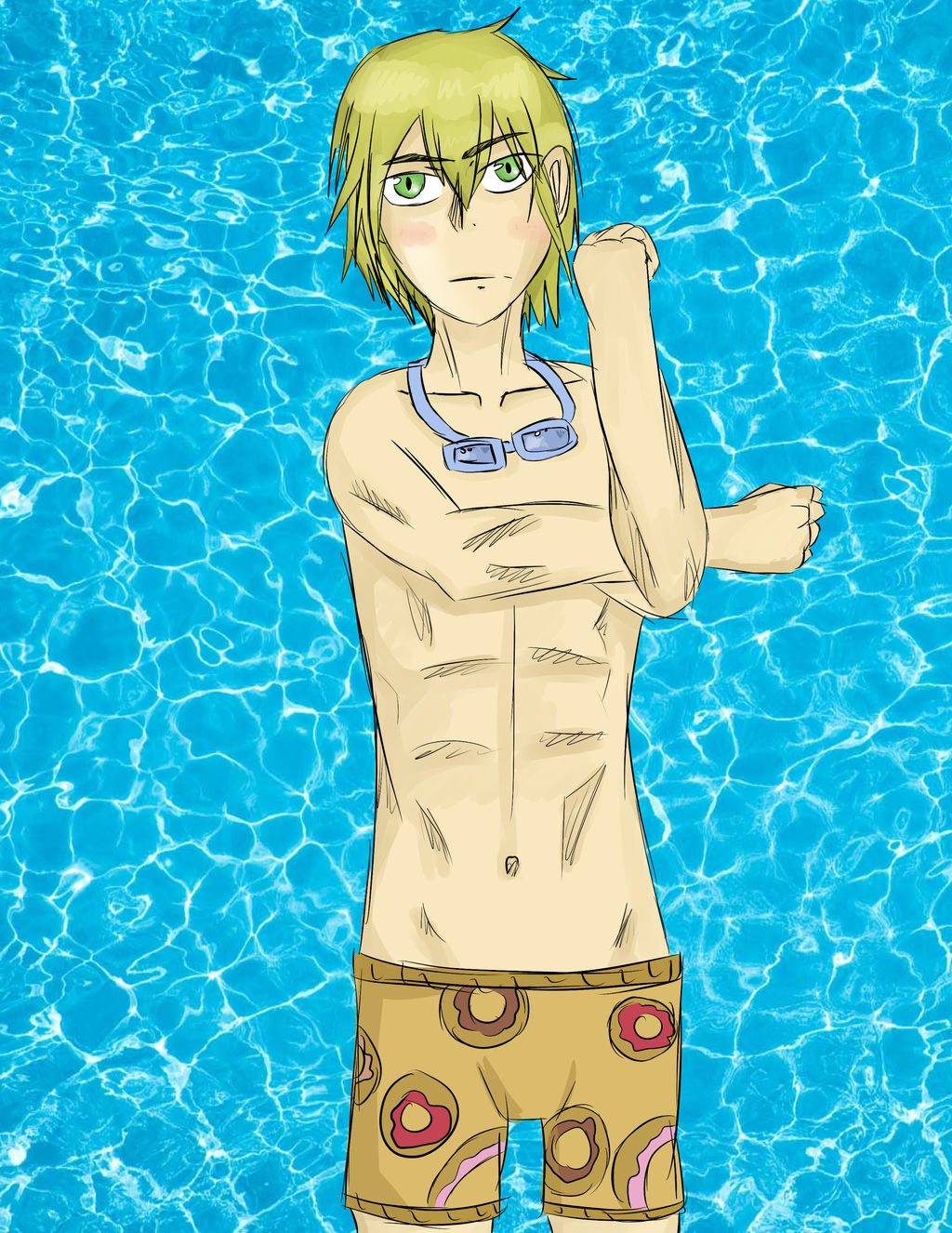 T-H: Care to swim with me?