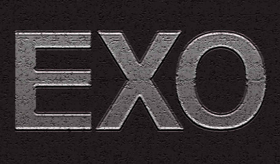 Exo Logo Metal By Psychoticexplotation On Deviantart