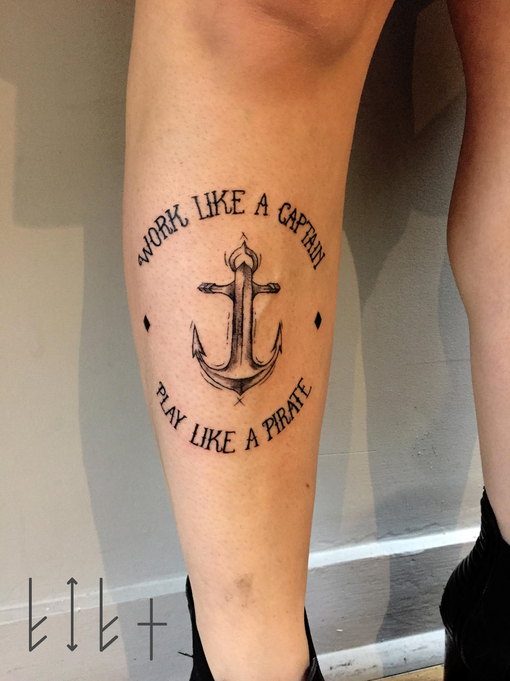 Sailor anchor tattoo by himeLILt on DeviantArt
