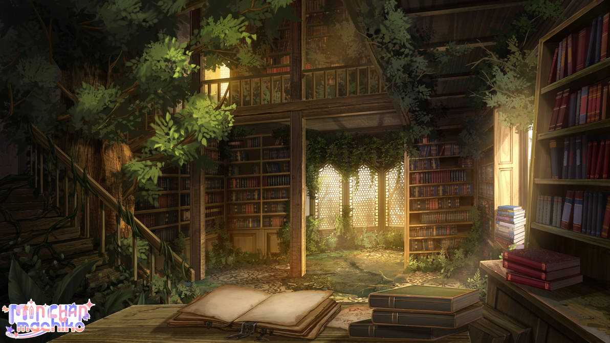 Old Library for Karveen by MinChanMachikoo on DeviantArt