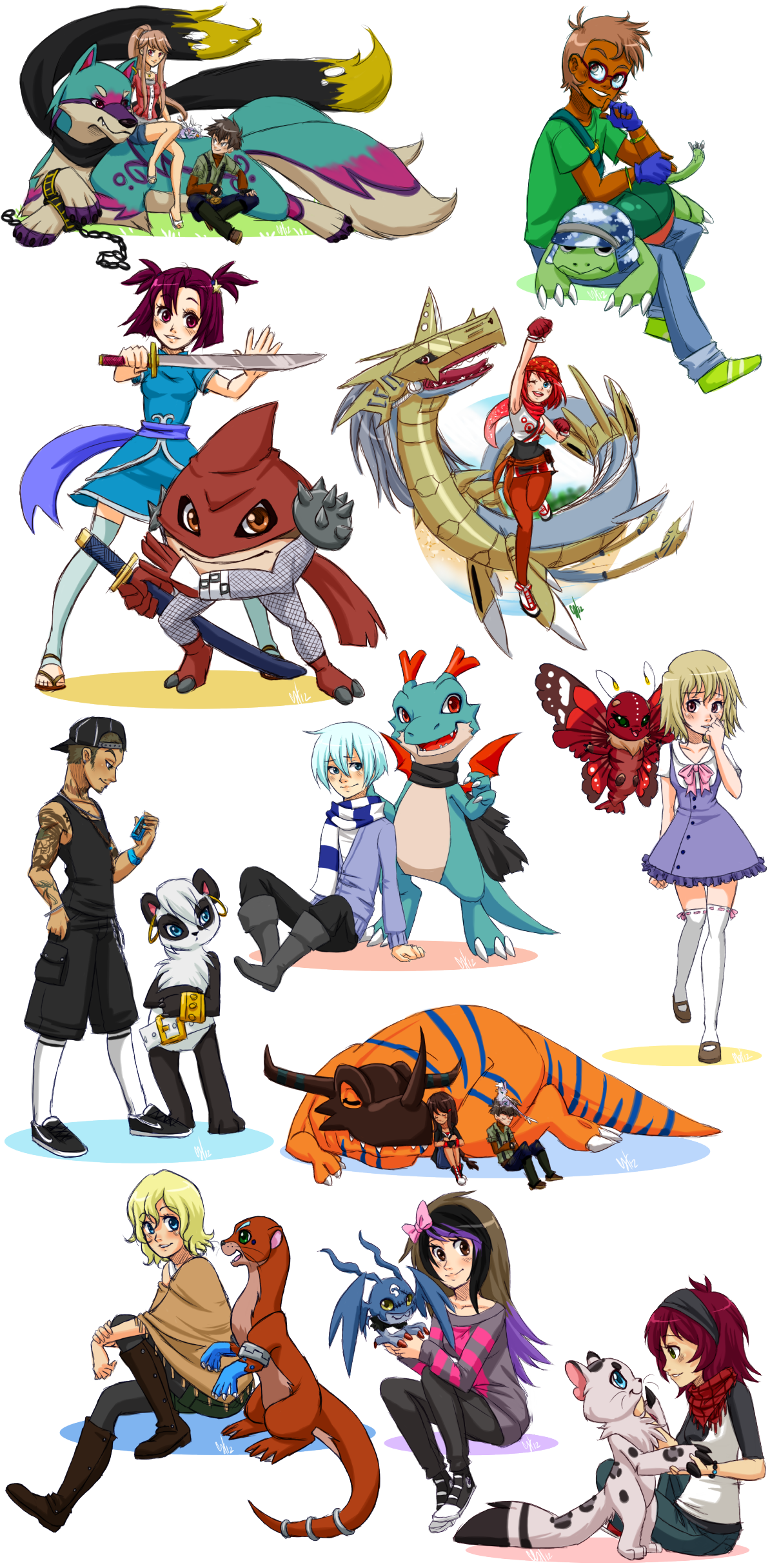 Digimon OCs 2