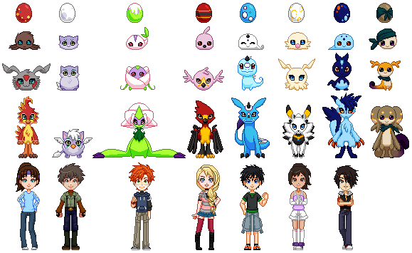 Digimon Pixels