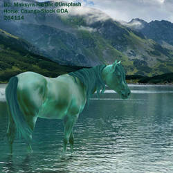 Green Water Horse