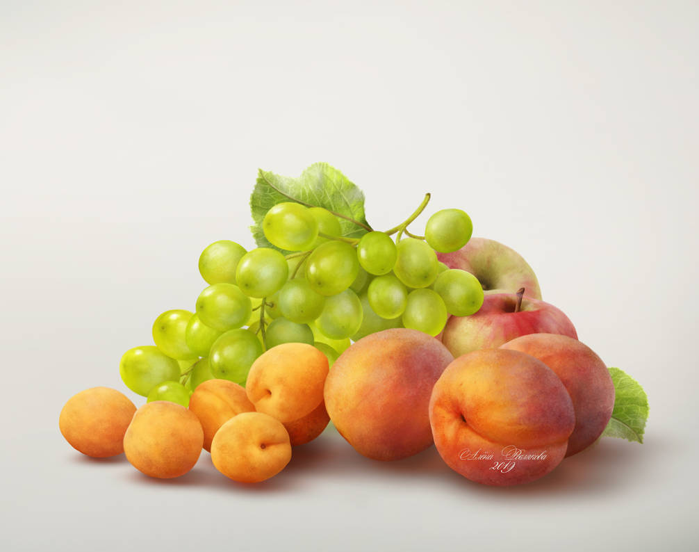 В вазе лежат 4 разных фрукта. Нектарины абрикосы виноград. Фрукты яблоки виноград персики абрикос. Натюрморт с фруктами. Натюрморт с виноградом.