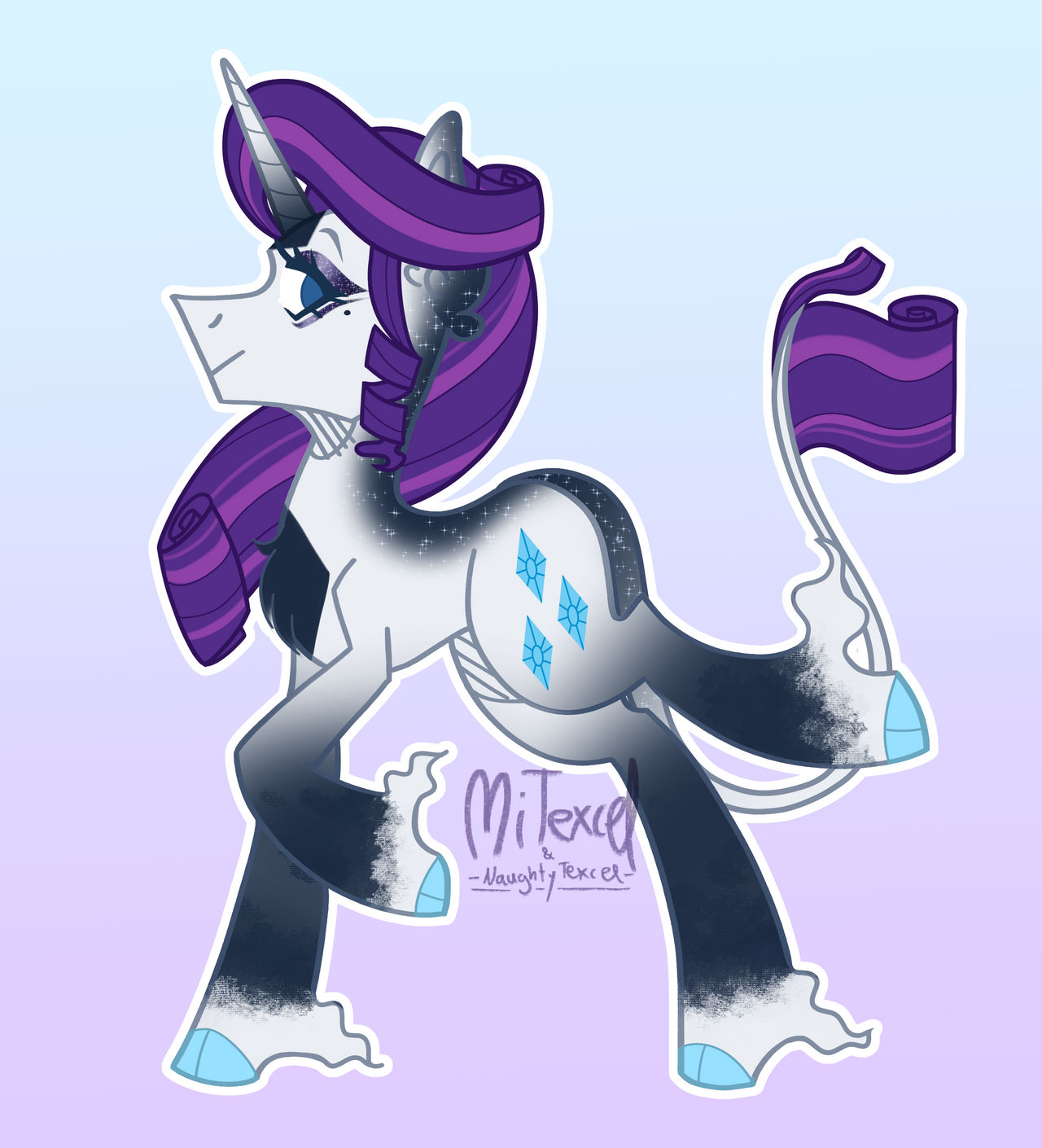 Deviantart Future Rarity Rarity Redesign by MiTexcel on DeviantArt
