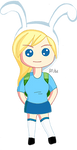 Adventure Time - Fionna, The Human Chibi v1 by Matchstar