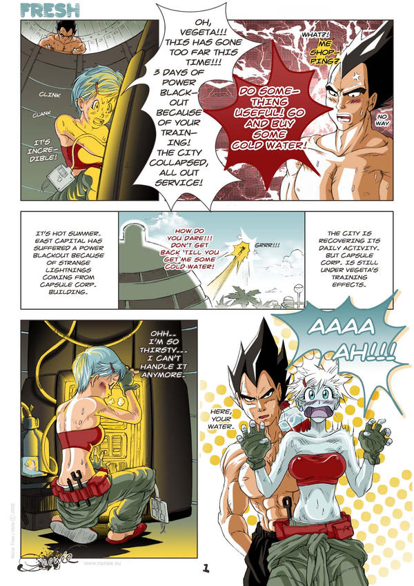 Fresh 01 - vegexbulma fancomic by nenee