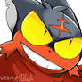 Litten (Cyborg Kuro-Chan style)