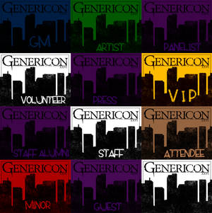 Genericon Badge Design