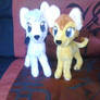 Kimba and Kitty plushies