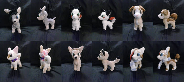 Plushie set 1