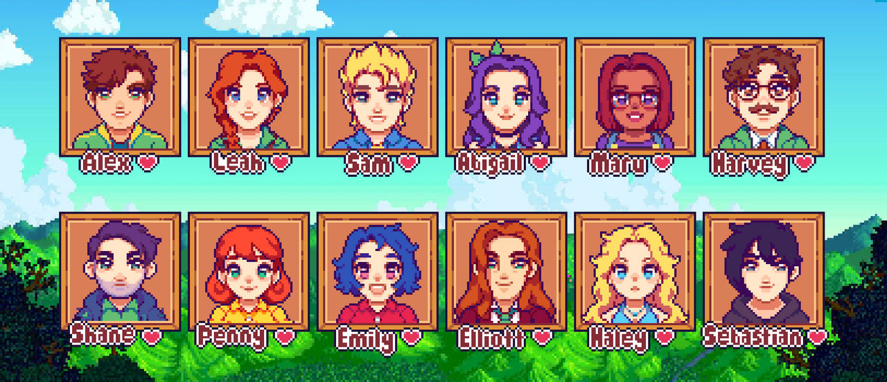 Stardew Portraits 