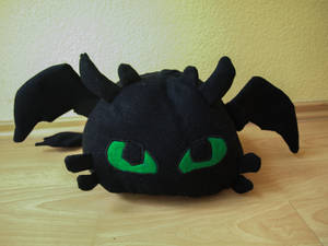 Toothless Mochi Plushie - How to train your dragon