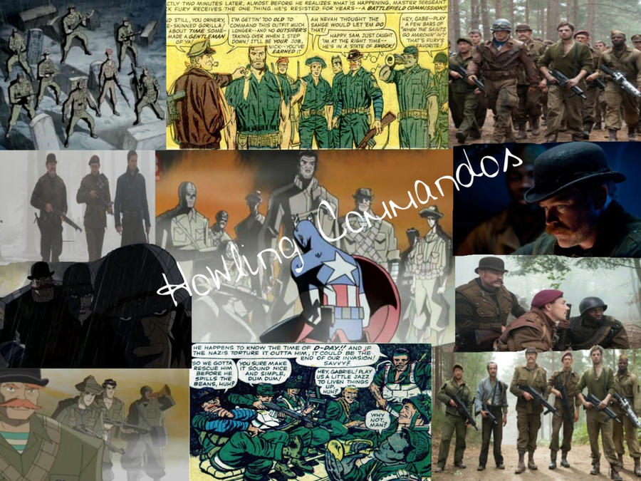 90 Howling Commandos Howling Commandos Montage by badwolf-doctor on DeviantArt