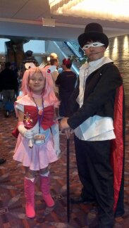 Mini Moon and Tuxedo Mask