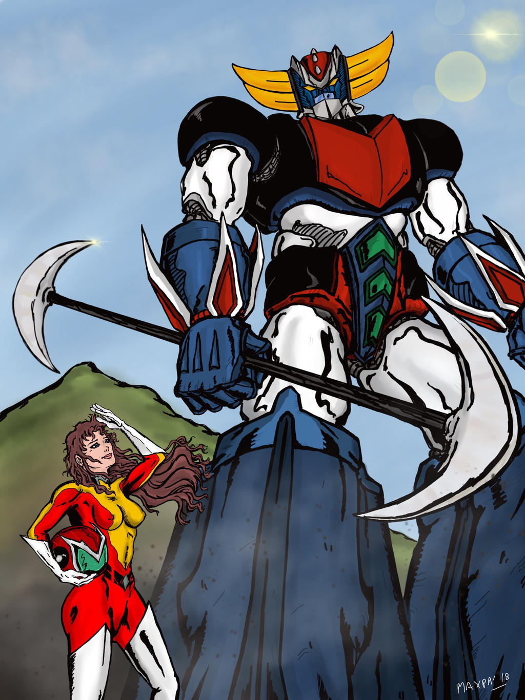 Goldorak Et Phenicia Grendizer And Maria Fleed By Maxpa27 On DeviantArt goldorak-et-phenicia-grendizer-and-maria-fleed-by-maxpa27-on-deviantart