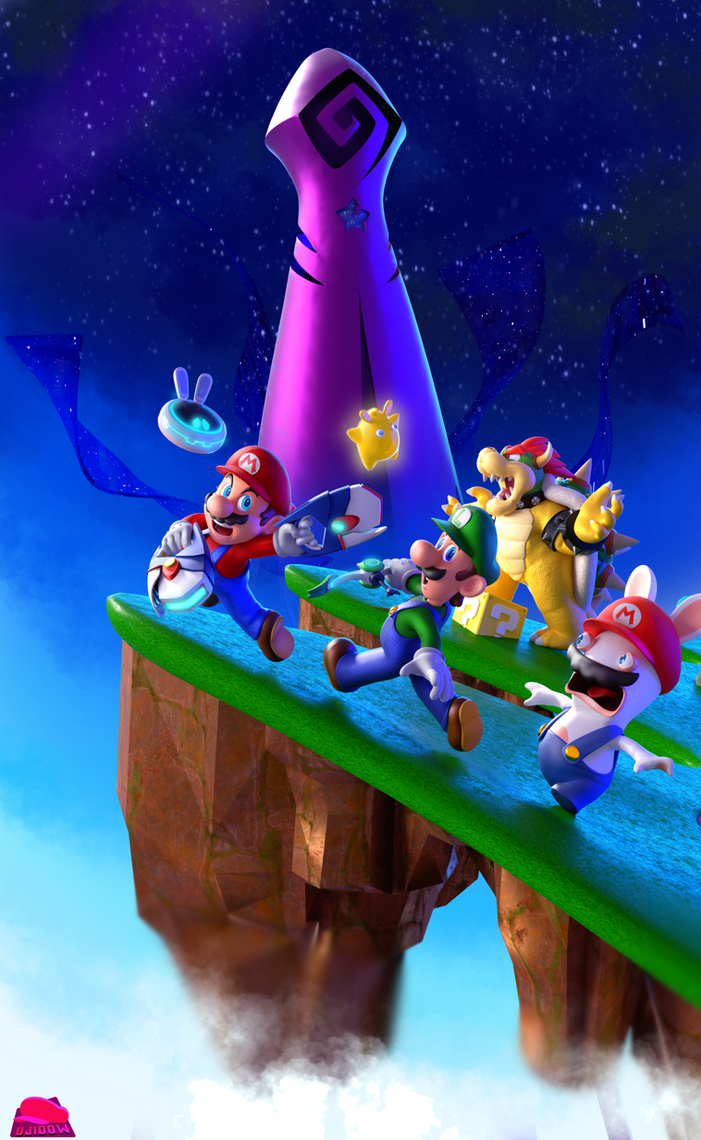 Mario + Rabbids: Sparks of Hope Poster by uJiidow on DeviantArt