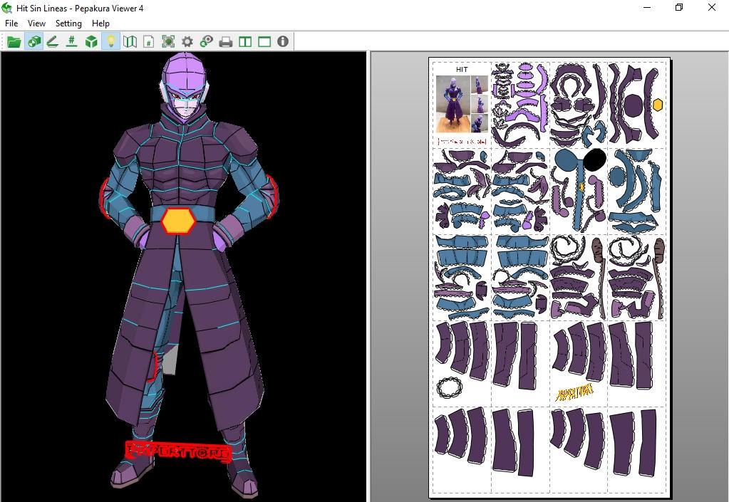 Papercraft Hit by Paperttore on DeviantArt