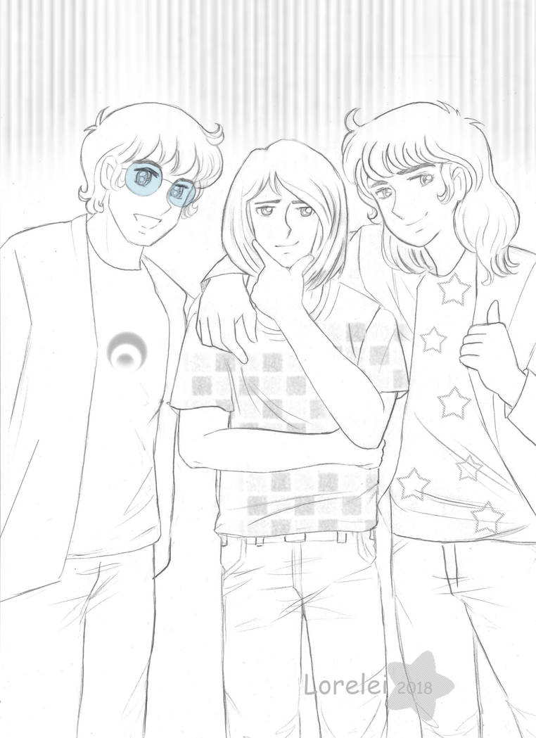 Stear, Archie y Terry by Lorelei2323 on DeviantArt
