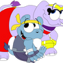 ART TRADE: Shantae And Bolo Animal Forms