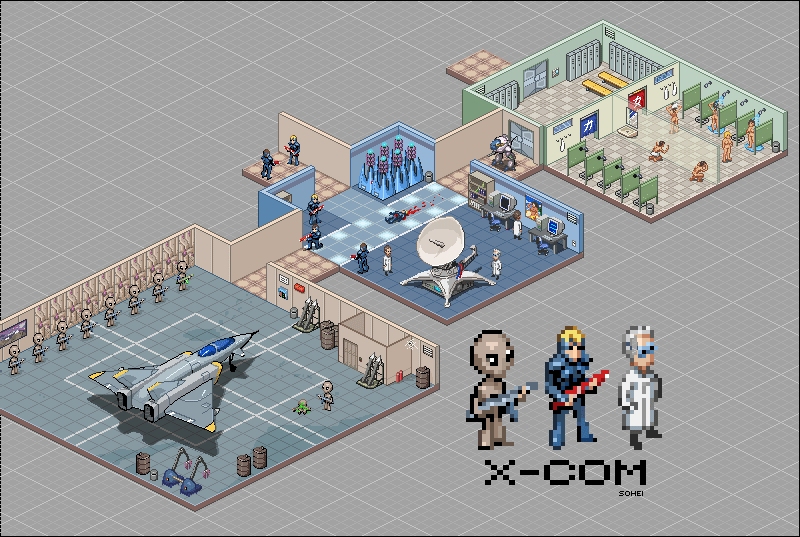 X-com fanart by iSohei