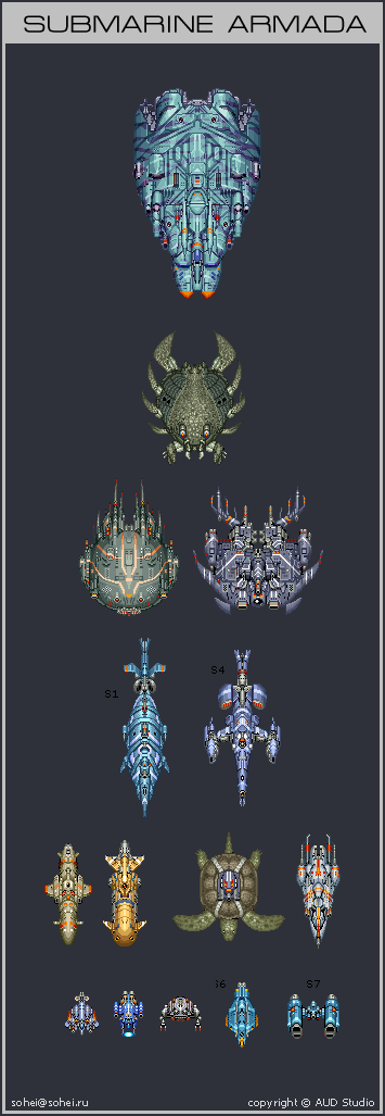 Submarine Armada by iSohei