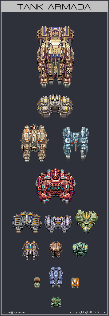 Tank Armada by iSohei