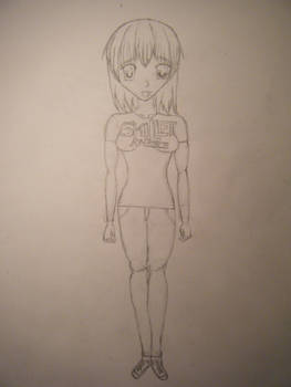 Final Sketch, Anime Girl