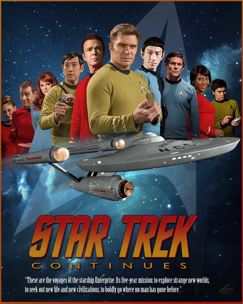 Where Can I Watch Star Trek Continues Star Trek Continues Poster 009 by PZNS on DeviantArt