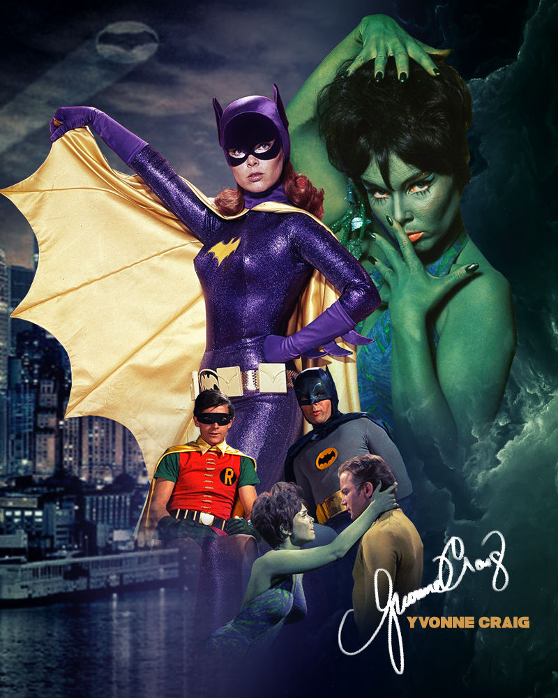 Yvonne Craig by PZNS on DeviantArt